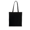 WHARF. 100% cotton bag (100 g/m²) in black