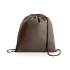 BOXP. Non-woven backpack bag (80 g/m²) in Dark Brown