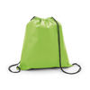 BOXP. Non-woven backpack bag (80 m/g²) in lime-green