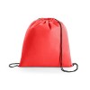BOXP. Non-woven backpack bag (80 m/g²) in red