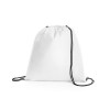 BOXP. Non-woven backpack bag (80 m/g²) in white