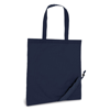 SHOPS. Foldable bag in 190T in dark-blue