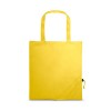 SHOPS. Foldable bag in 190T in yellow