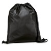 CARNABY. 210D drawstring backpack in black