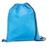 CARNABY. 210D drawstring backpack in Light Blue