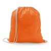 ILFORD. 100% cotton drawstring bag (100g/m²) in orange