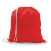 ILFORD. 100% cotton drawstring bag (100g/m²) in red