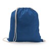 ILFORD. 100% cotton drawstring bag (100g/m²) in Royal Blue