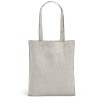 RYNEK. Recycled cotton bag (70%) and polyester (30% rPET) (140 g/m²) in Light Grey