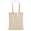 RYNEK. Recycled cotton bag (70%) and polyester (30% rPET) (140 g/m²) in Natural