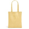 RYNEK. Bag with recycled cotton (140 g/m²) in Yellow