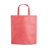 TARABUCO. Non-woven bag with heat seal (80g/m²) in red