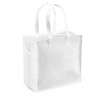 ARASTA. Shiny laminated non-woven bag (140 g/m²) in white