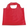 FOLA. 190T polyester folding bag in red