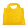 FOLA. 190T polyester folding bag in yellow