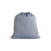 CHANCERY. Backpack bag in recycled cotton (140 g/m²) in Blue