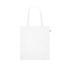 MAPUTO. 190T recycled polyester (100% rPET) bag in White