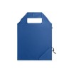 BEIRA. 190T rPET folding bag in Royal Blue