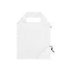 BEIRA. 190T rPET folding bag in White