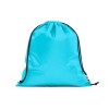 PEMBA. 190T rPET backpack bag in Light Blue