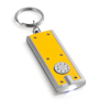 NOHO. Keyring in yellow