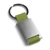 GRIPITCH. Metal and webbing keyring in Light Green