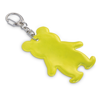 CUBBY. Fluorescent keyring in yellow
