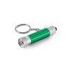 LERGAN. Keyring with LED in green