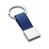 BUMPER. Metal and PU keyring in Blue