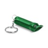 TORCHEN. Metal keyring Torch with bottle opener in green