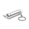 TORCHEN. Metal keyring Torch with bottle opener in silver