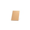 ALCOTT A6. Notepad with cardboard cover (250 g/m²) in Natural