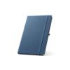 ANNE. A5 notebook in 100% rPET with lined pages in Blue