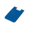 SHELLEY. Silicone smartphone card holder in navy
