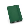 MEYER. Pocket notebook with plain sheets in green
