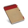 RINGORD. Pocket sized notepad in red