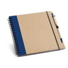 PLATH. Pocket sized notepad in blue