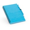 ROTHFUSS. B6 spiral notepad with lined in Light Blue