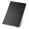 TWAIN. A5 notebook with lined sheets in ivory color in black