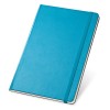 TWAIN. A5 notebook with lined sheets in ivory color in Light Blue