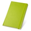 TWAIN. A5 notebook with lined sheets in ivory color in Light Green