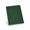 ECOWN. Notebook A5 lined sheets in Dark Green