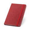 HUGO. A5 Notepad in red