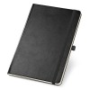 CARRE. A5 Notepad in black
