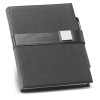 EMPIRE NOTEBOOK. A5 notepad with lined, plain and dotted pages in black