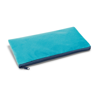COLORIT. Non-woven pencil case with zip in cyan