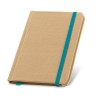 FLAUBERT. Pocket sized notepad with plain in Light Blue