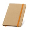 FLAUBERT. Pocket sized notepad in orange