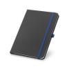 CORBIN. A5 notebook in PU with lined sheets in Royal Blue