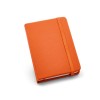BECKETT. Pocket sized notepad in orange